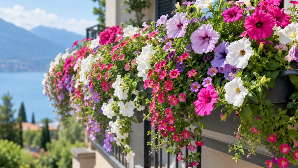 Arbuste vivace compact couvert de fleurs roses en été